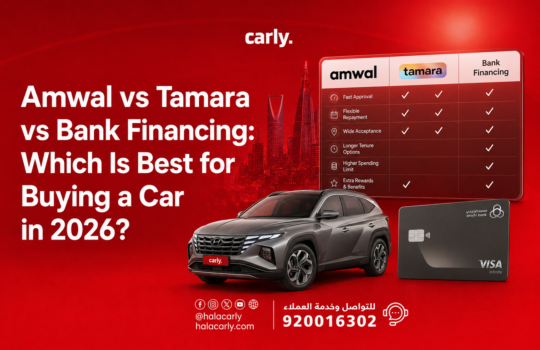 Amwal vs Tamara vs Bank Financing: Which Is Best for Buying a Car in 2026?