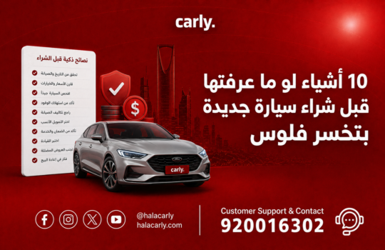 10 أشياء لو ما عرفتها قبل شراء سيارة جديدة بتخسر فلوس