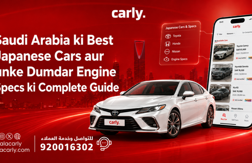 Saudi Arabia ki Best Japanese Cars aur unke Dumdar Engine Specs