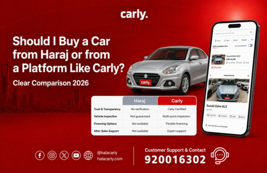 Should I Buy a Car from Haraj or from a Platform Like Carly