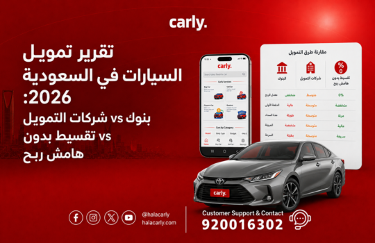 قرير تمويل السيارات في السعودية 2026