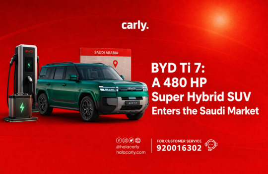 BYD Ti 7 A 480 HP Super Hybrid SUV Enters the Saudi Marke
