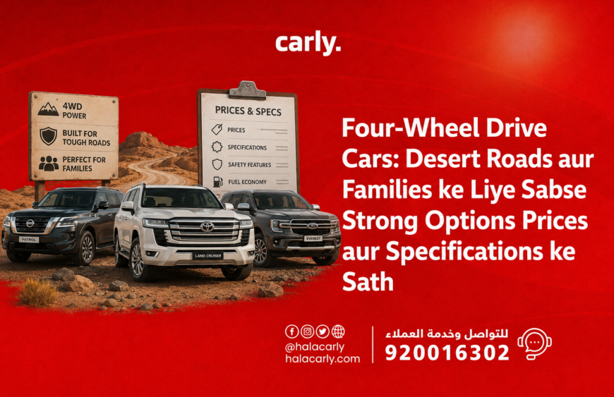 Four-Wheel Drive Cars: Desert Roads aur Families ke Liye Sabse Strong Options