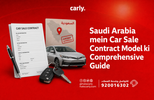 Saudi Arabia mein Car Sale Contract Model