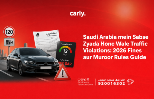 Saudi Arabia mein Sabse Zyada Hone Wale Traffic Violations